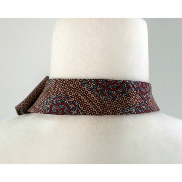 Ogsplosh Silk Scarf - Unique Scarf - Unisex Scarf - Ascot Tie - NEW - Picture 6 of 7